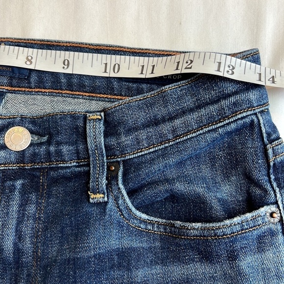 Agolde Sophie distressed High Rise Skinny Cropped Jeans Size 26 - Picture 14 of 15